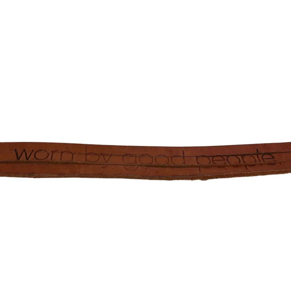 Beryll BROWN REAL LEATHER 1 1/8